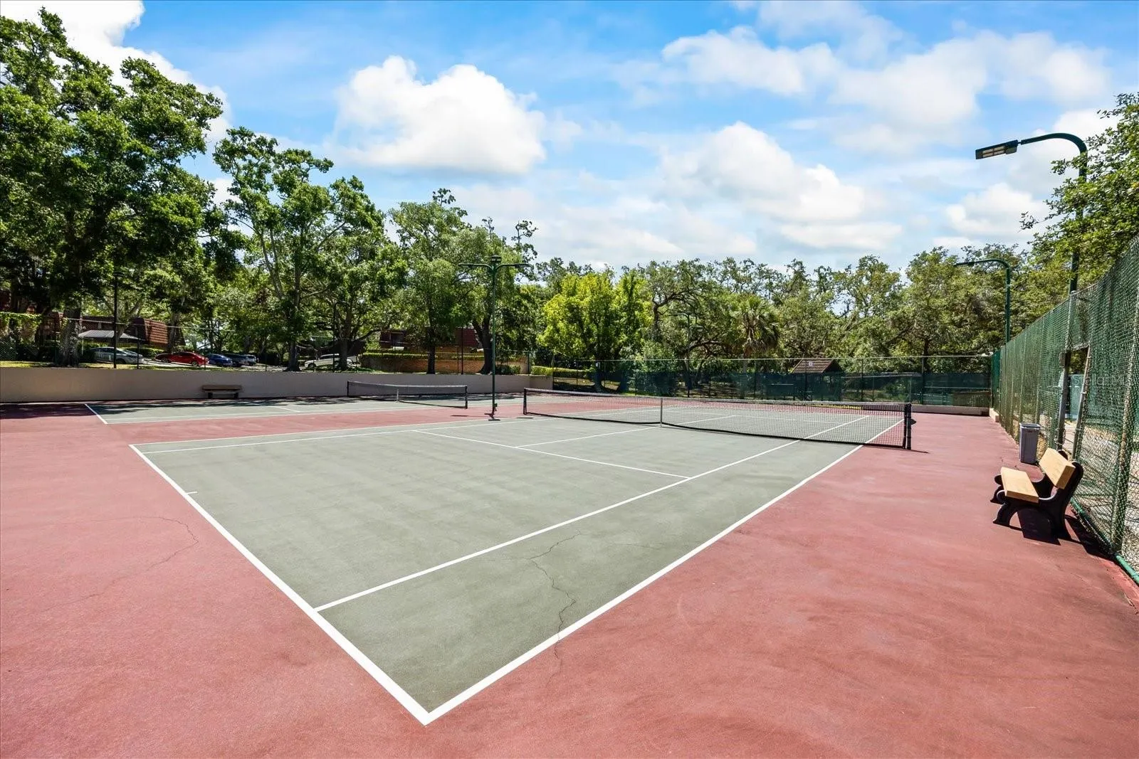 Tennis and pickleball courts!