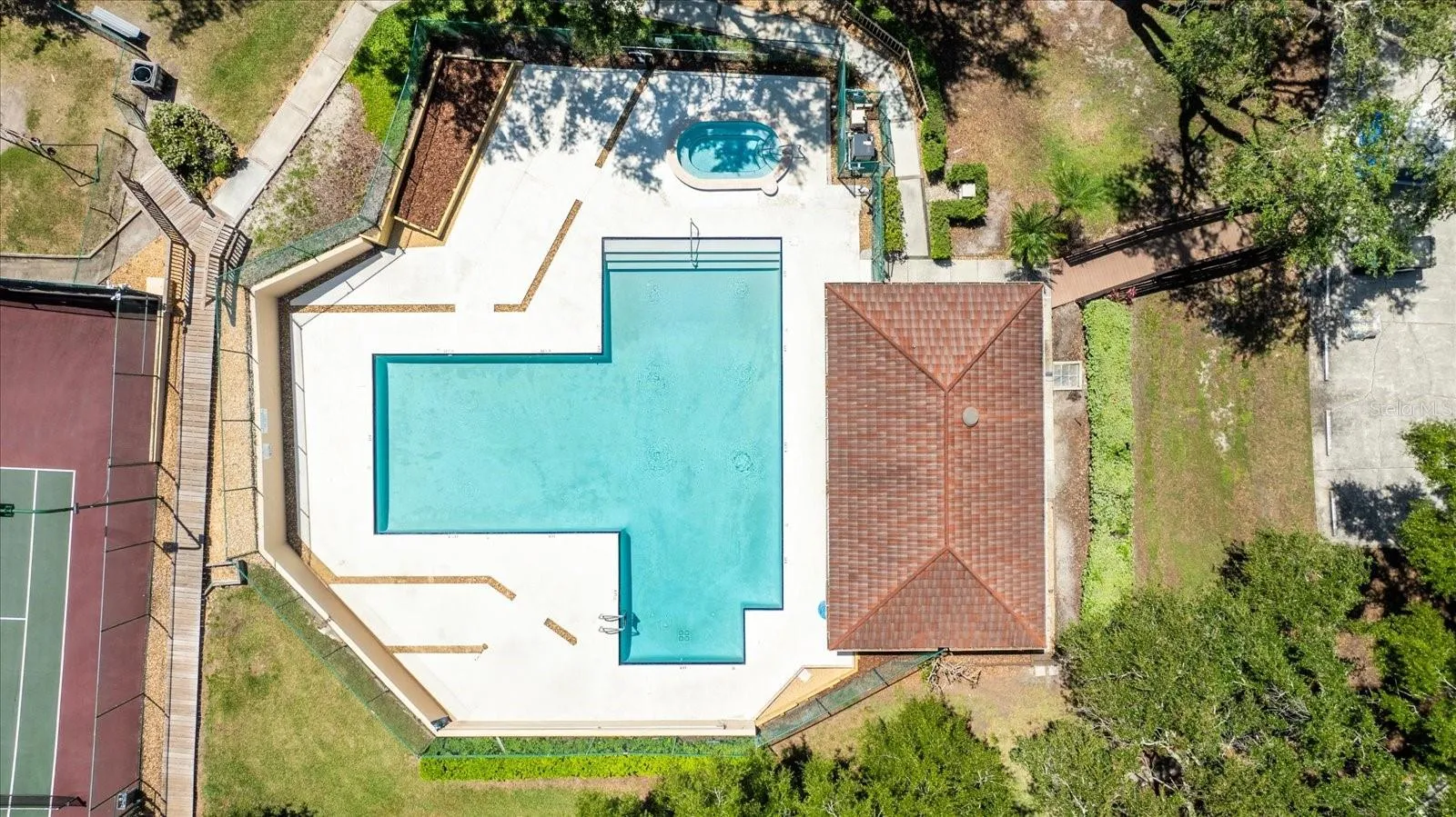 About 100 feet from your front door is the community pool and spa!