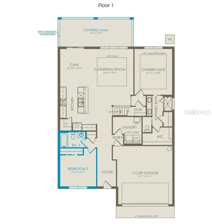 Floor Plan - Floor One