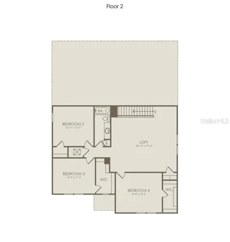 Floor Plan - Floor Two