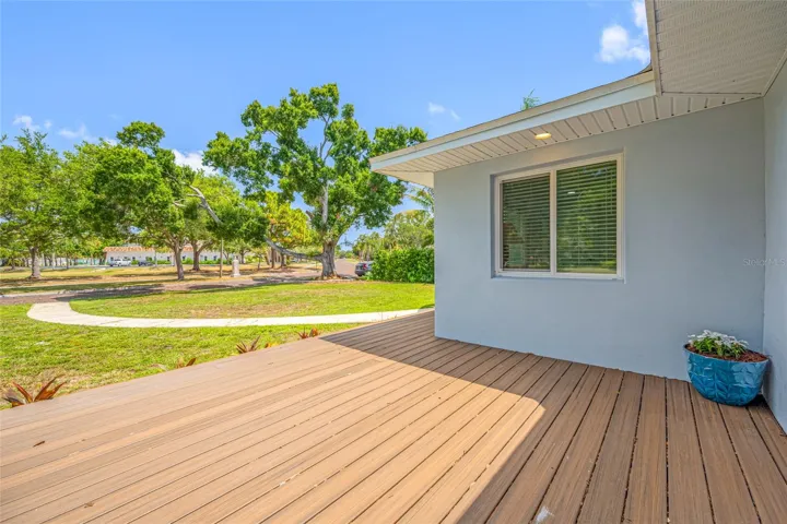 Outdoor Deck Perfect for Morning Coffee or Evening Gatherings