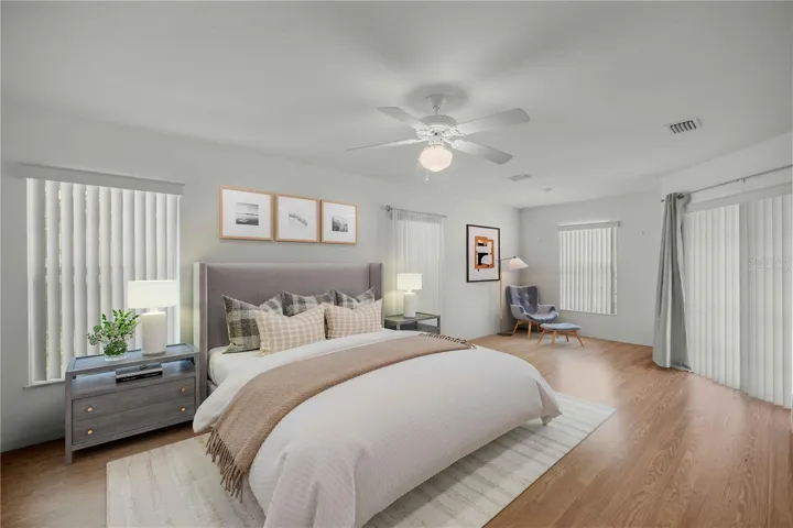 Primary Bedroom-Virtually Staged