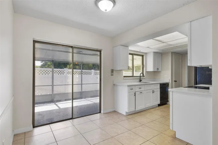 Sliders to screened patio