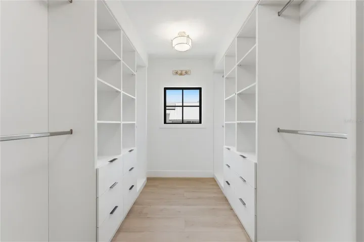Master Walk-in Closet