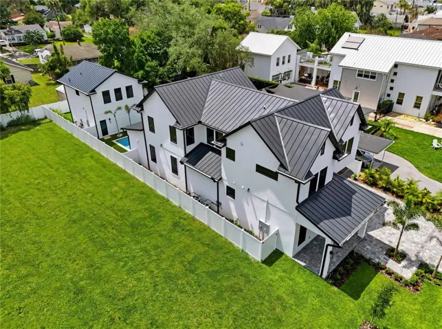 Ariel view-Side elevation
