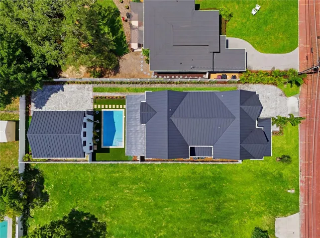 Ariel view-top elevation
