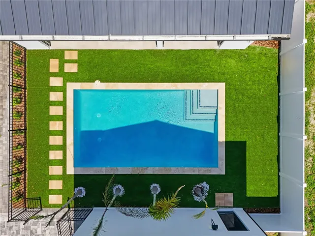 Ariel view-Pool elevation