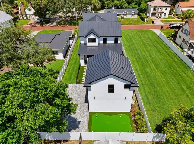 Ariel view-Back elevation