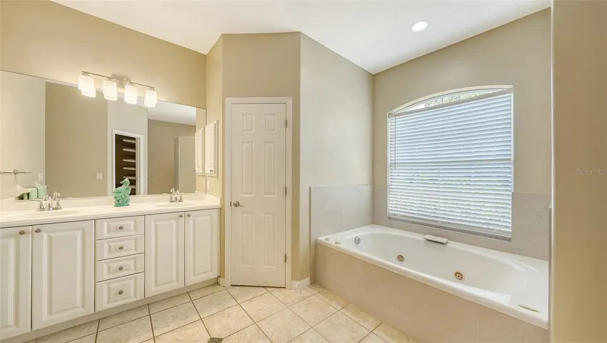 Primary Bathroom with garden tub