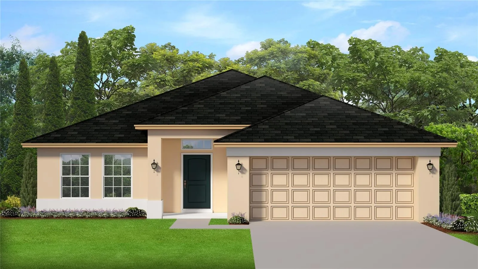 Rendering of home for illustrative purposes only.  Colors and features will vary!