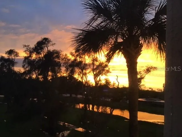 Beautiful waterfront sunsets.