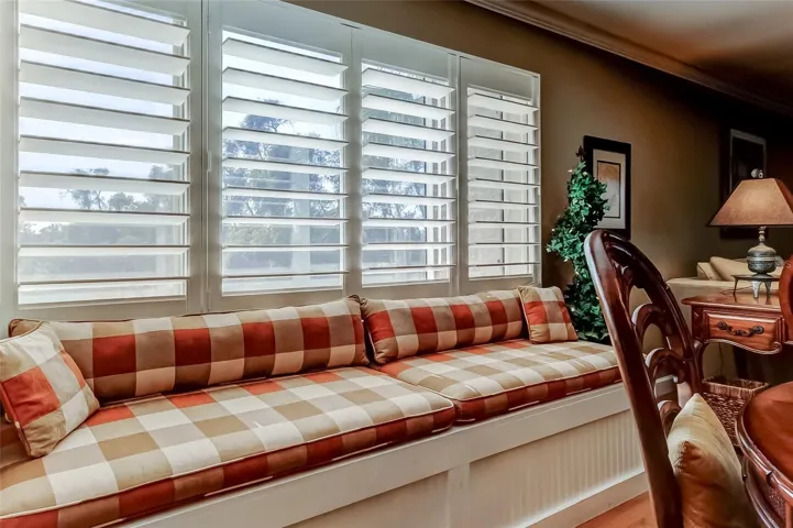 Built-in seating and storage