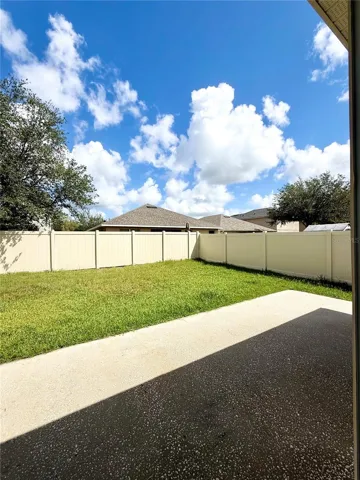 Fenced Backyard