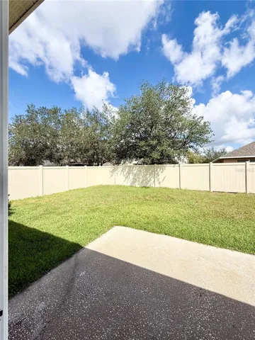 Fenced Backyard