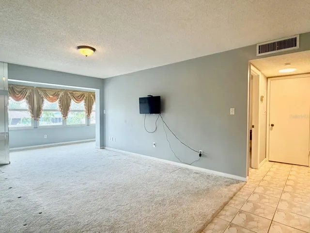 Living room and hall to bath/bedroom