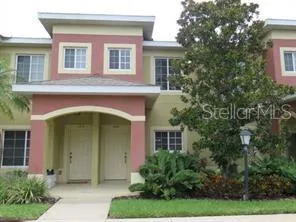 Front of townhome