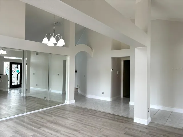 New luxury vinyl plank floors throughout most living areas and bedrooms.
