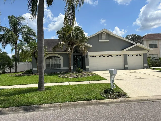 Corner lot, 3 car garage