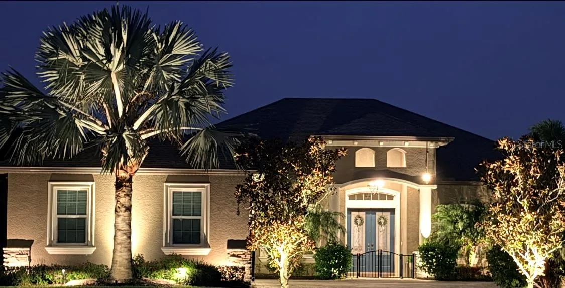 Evening View of Home