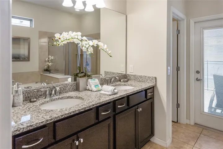 1st floor Master bath sink