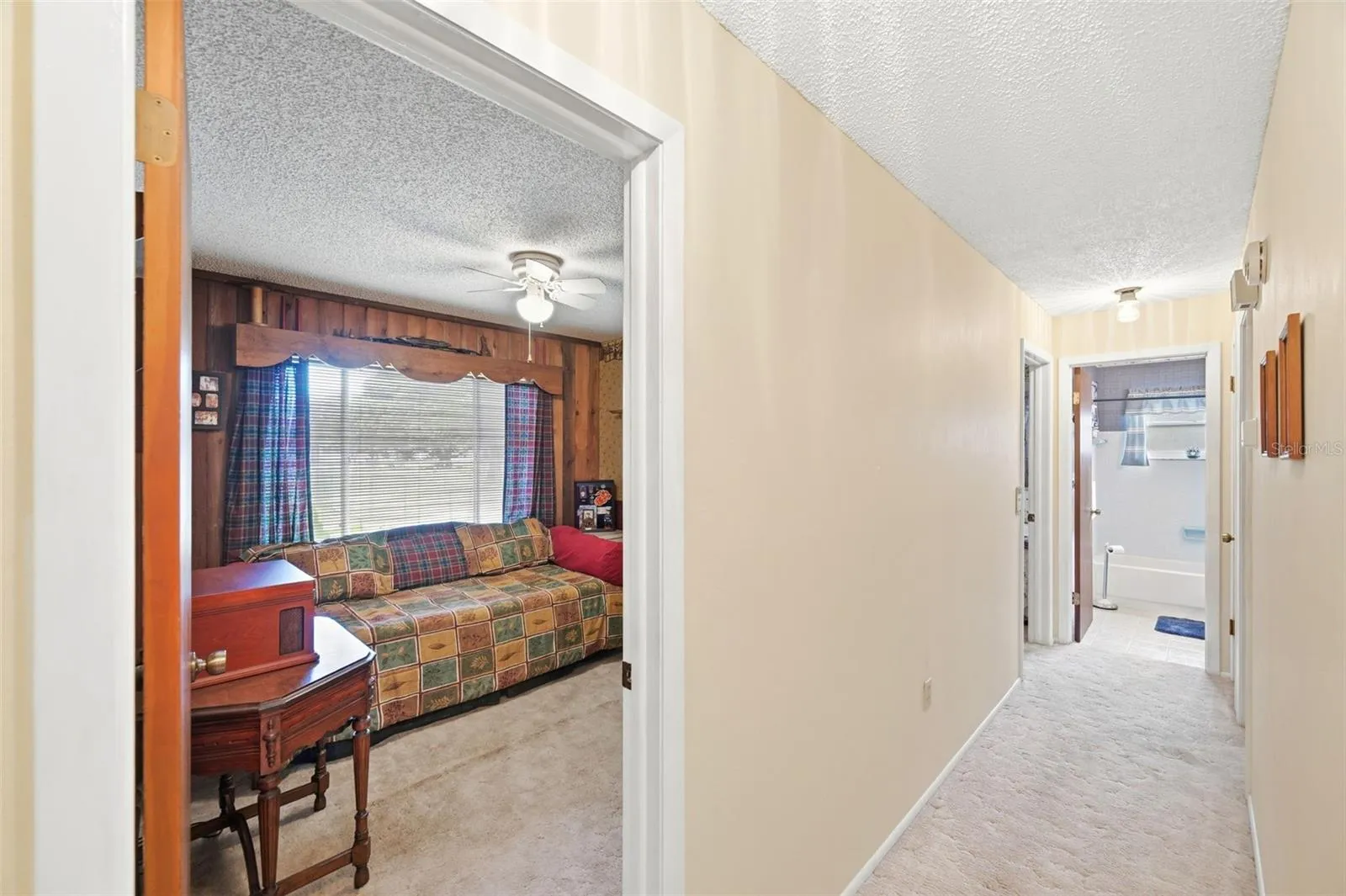 Hallway that leads to all 3 bedrooms.