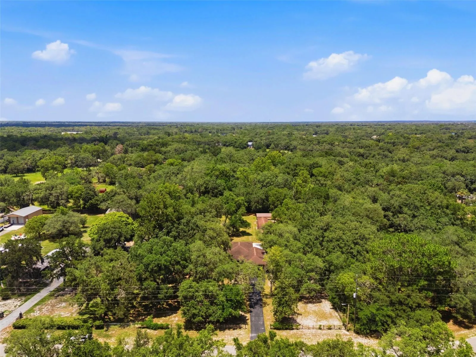 Aerial view.
