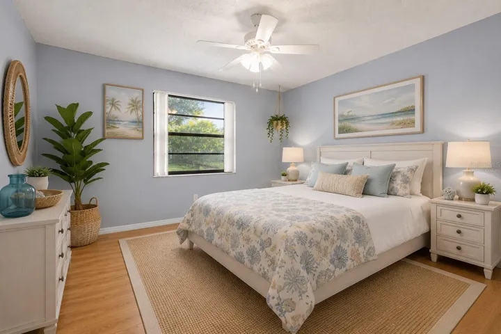 Second Bedroom Virtually staged