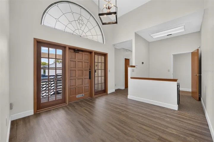 Reception area second floor