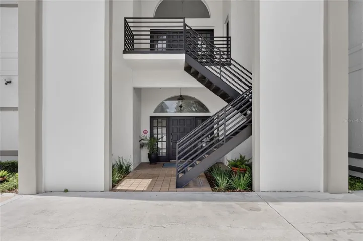 Exterior entrance to Second floor