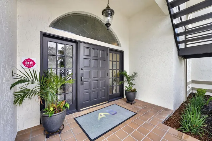 Entrance to first floor