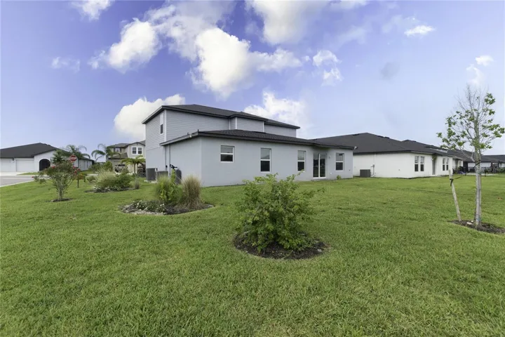 Expansive backyard with room to build a custom pool, outdoor kitchen, and entertaining space.