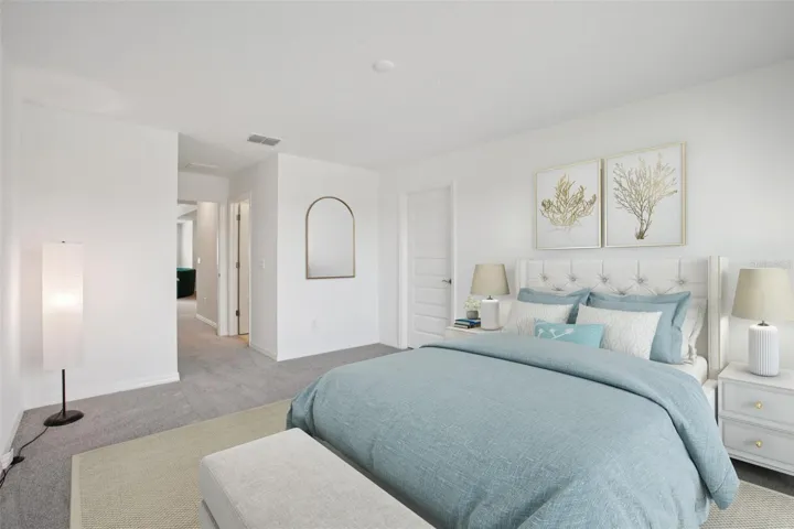 Staged Bedroom
