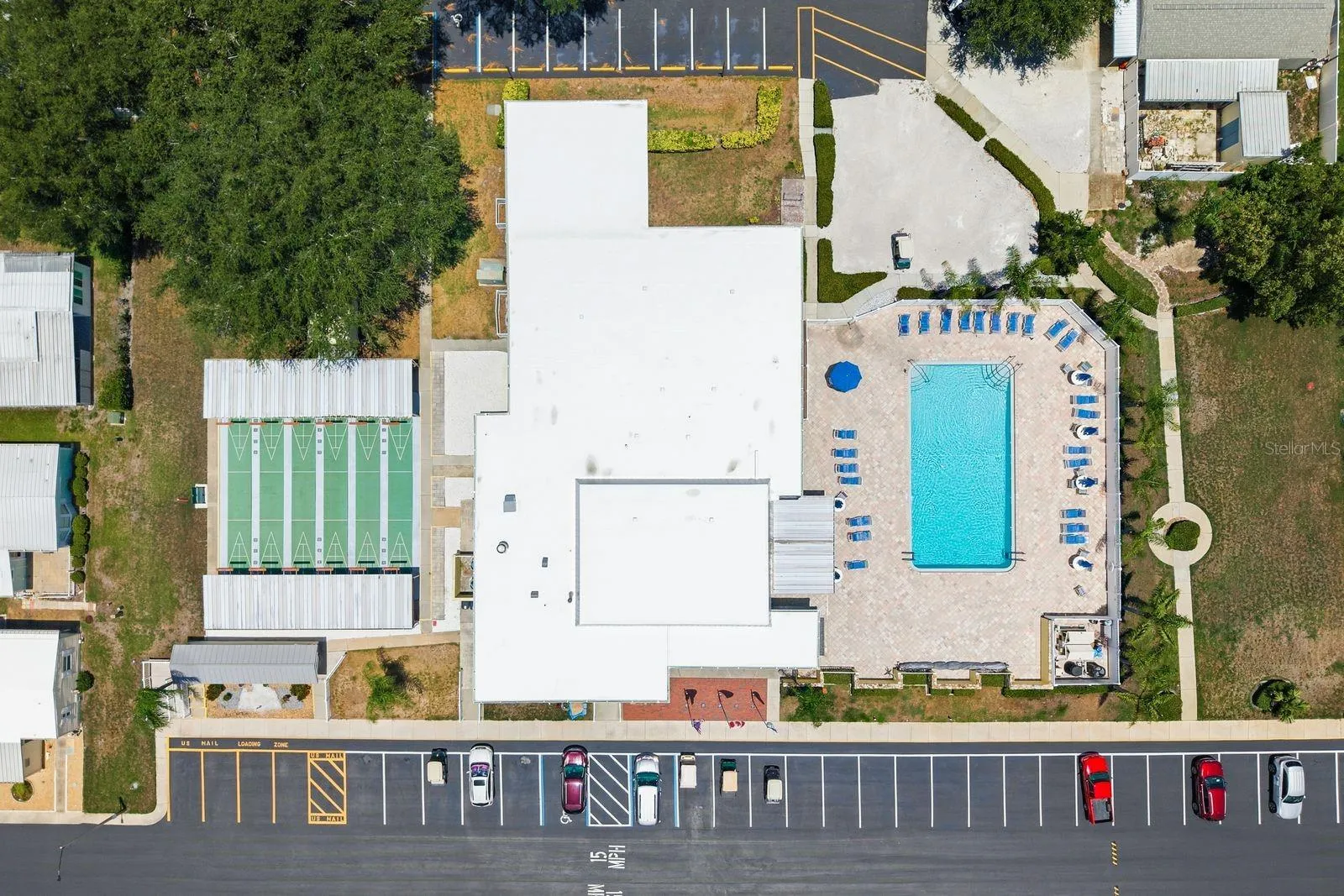 Aerial of Community Amenities