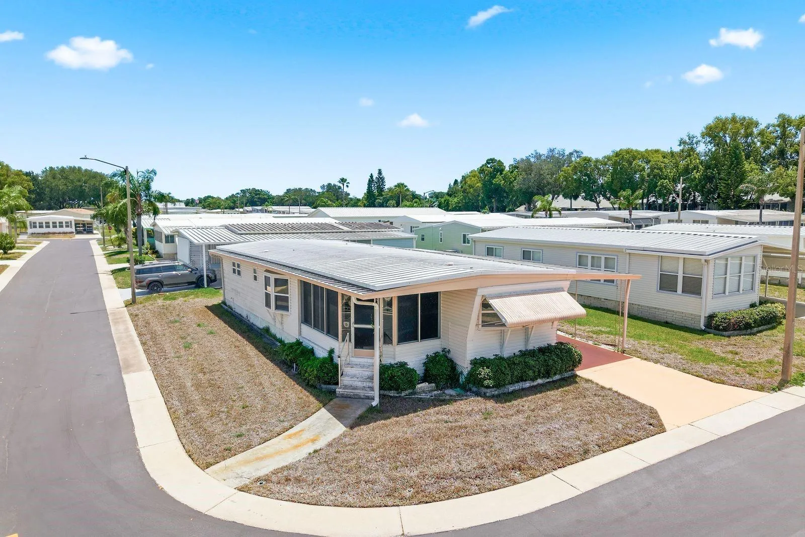 Aerial of property