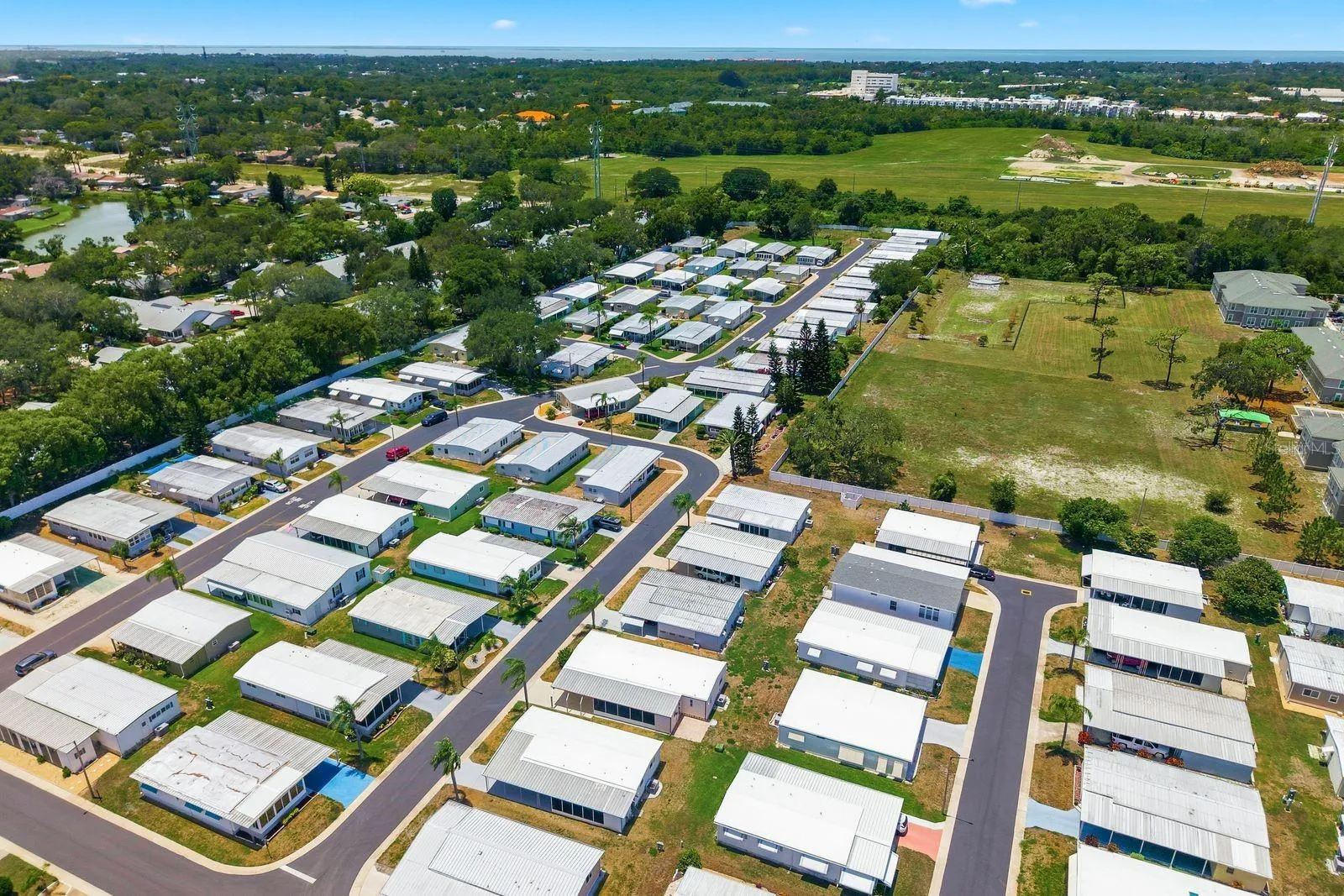 High Aerial of Community