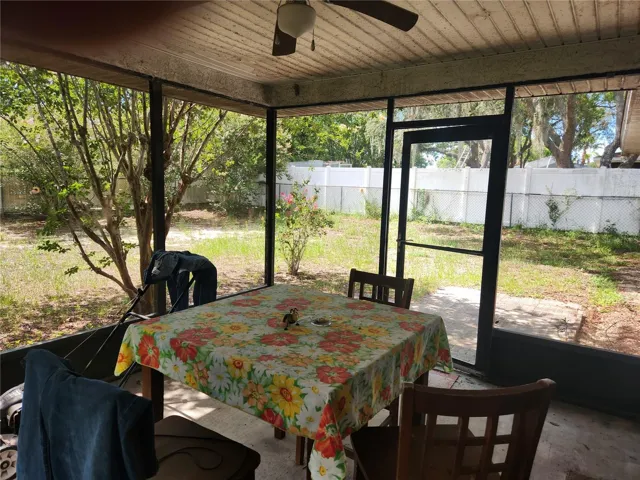 Patio view 2