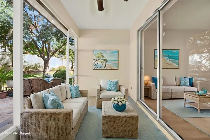 Staged Lanai
