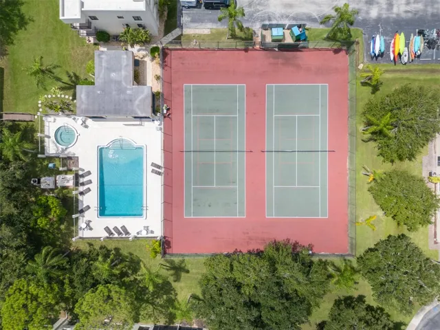 Aerial View of Amenities