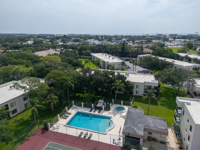 Aerial View of Amenities