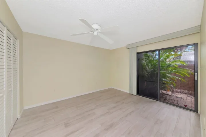 Second Bedroom with patio