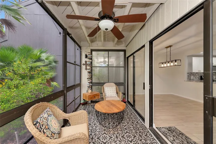 screened in Lanai