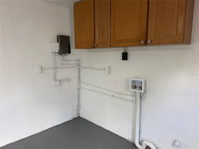 Laundry in the Garage