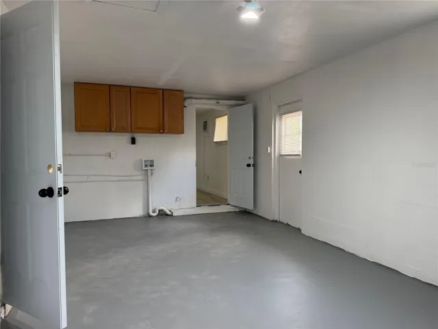 Laundry in the Garage
