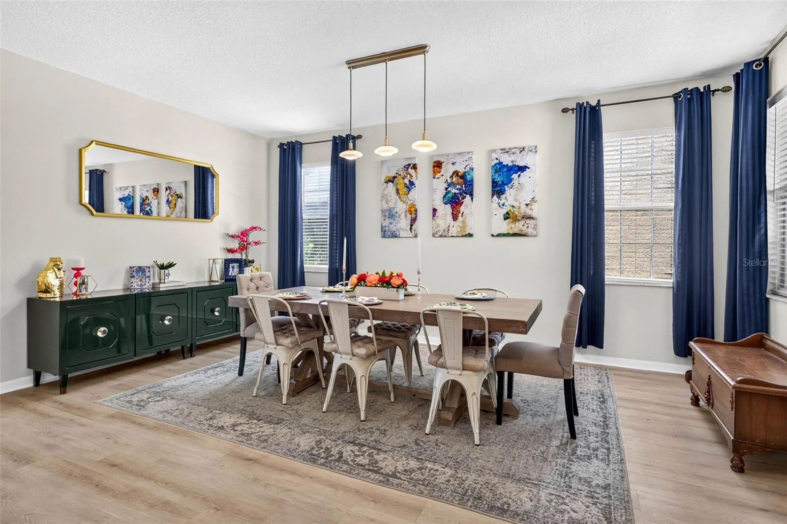 Enter into your new home with dedicated dining space