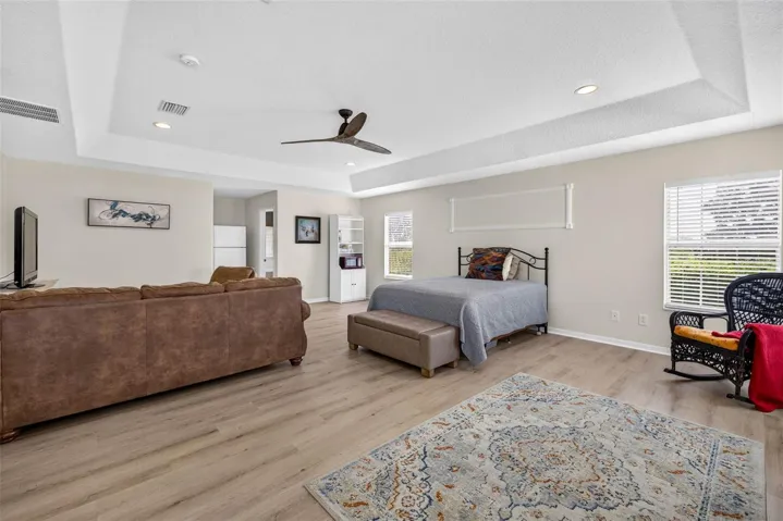 Imagine a primary bedroom so big you can use it as an inlaw suite OR your room WITH its own living room!