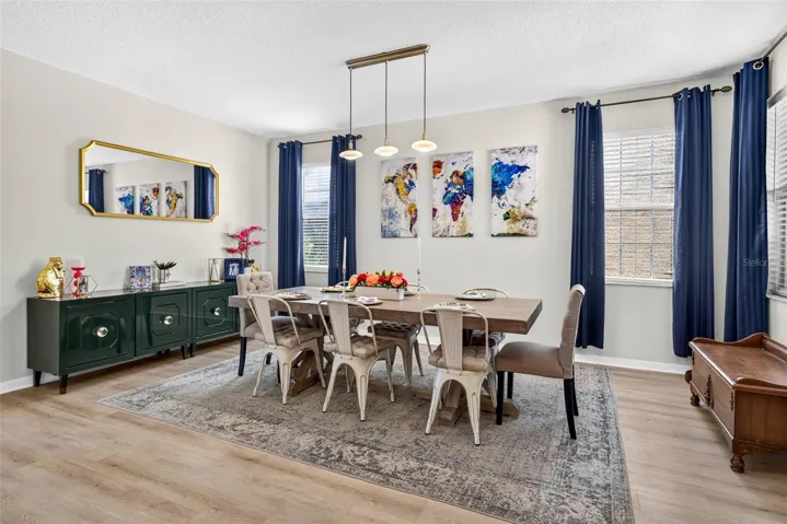 Enter into your new home with dedicated dining space
