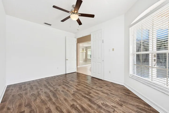 Flexible space for additional living, home office or 4th bedroom.