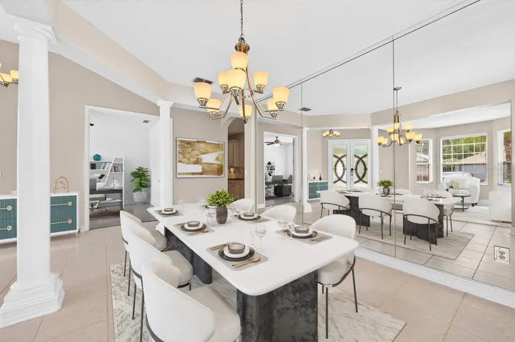 Formal Dining. Virtually Staged.