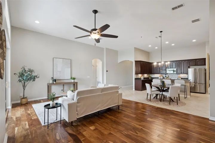 Dining Space off Kitchen & Living Room