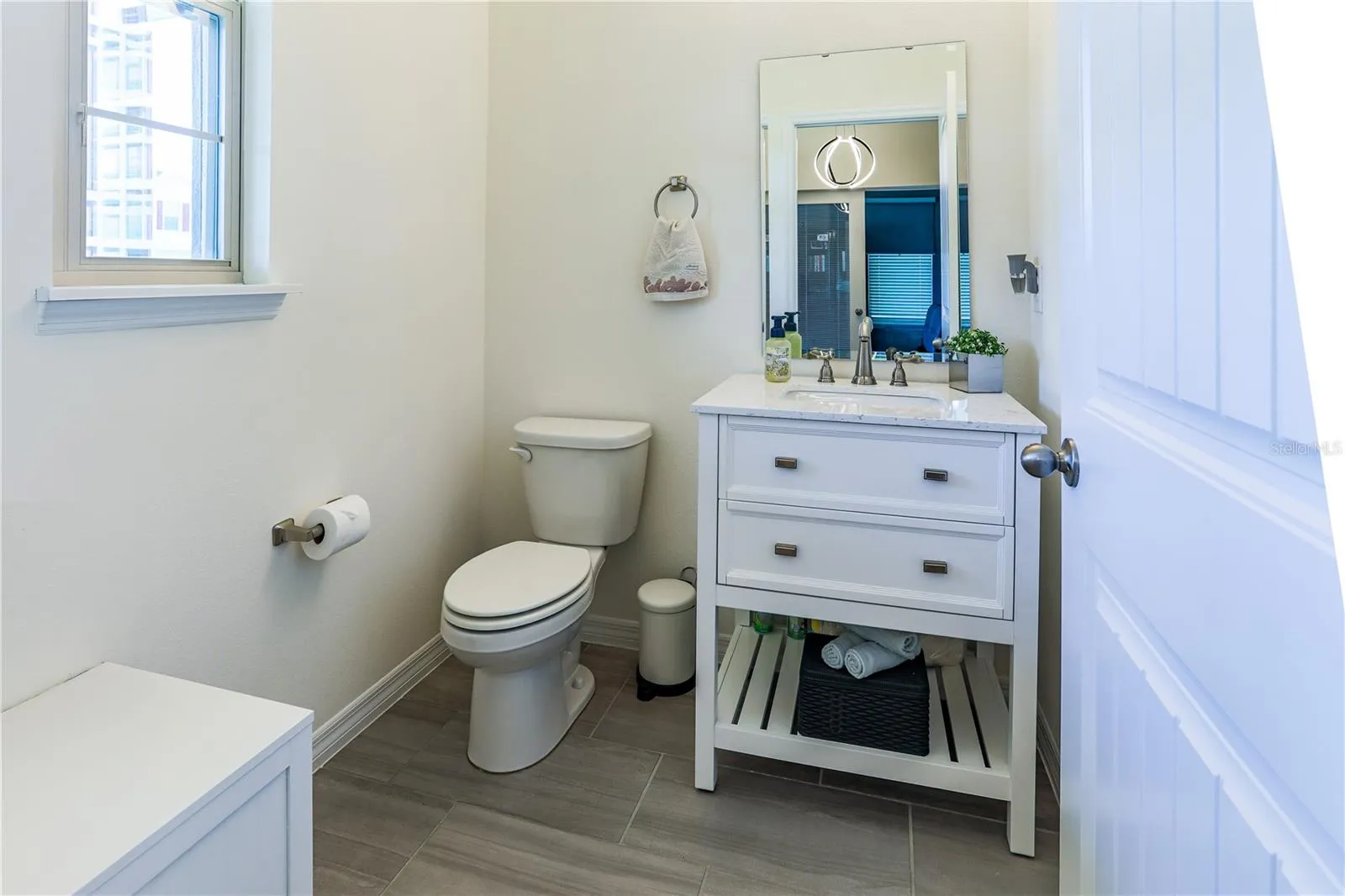 Upgraded Half Bathroom
